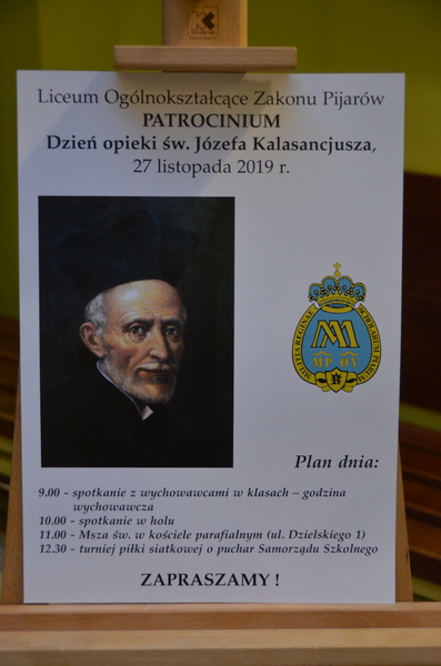 Plakaty z sentencjami św. Józefa Kalasancjusza